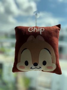Ready Stock Soft Square Cartoon Pillow gift Or Collection Sharp Colour Design 18cm