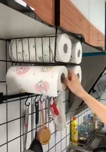 ( 1 ROLL ) Multipurpose Reusable / Washable and Disposable Kitchen Cloth Roll Kitchen Dishcloth Wipes Cleaning Cloth Hygiene