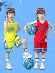 Girls Basketball Training Uniform Set: High Aesthetic Value & American Style Kids Sports Wear
