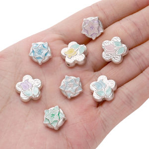 1PC Hợp Kim Bạc mờ thả dầu Mặt dây chuyền quyến rũ cho vòng tay thủ công Vòng cổ Keychain tự làm Phụ kiện làm đồ trang sức