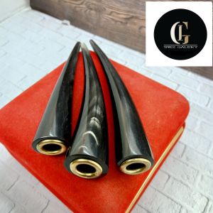 Once klokotan tanduk kerbau hitam asli A41