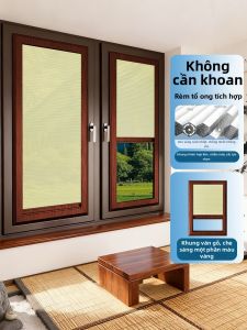 MENG Z·C | Màn Che Phong Cách Ong Không Cần Khoan Lắp Đặt Chống Nắng và Cách Âm