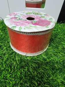10 meter 3 inches Organza Mesh Sheer Chiffon Ribbon