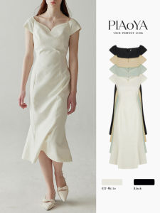 PIAOYA | Slimming Elegant Office-Appropriate Dress Medium Length