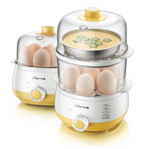 Bear Egg Boiler Household Dormitory Small Power Automatic Power Off Egg Steamer Egg Cooker