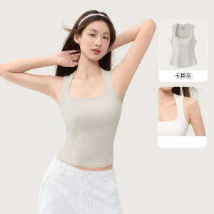 Secret World | Strapless Bra Included Camisole Cover Side Boobs