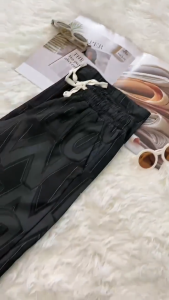 Buy 1 Get 2 (Total 2 Pcs) Men’s High-Quality Waffle Pants - Korean Baggy Straight-Cut Slacks