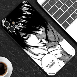 Anime Death Note Sketch Drawing iPhone 15 pro Max Phone Case Full Cover Protection for Apple Huawei Honor OPPO Xiaomi Vivo