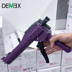 Súng Bơm Keo Chà Ron 2 Thành Phần DEMEX Màu Tím