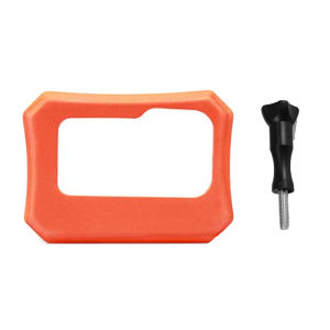 Ốp Nổi Orange Floaty Dành Cho GoPro Hero 13 12 11 10 9 8 - Vỏ Bảo Vệ Nổi Chống Nước Bằng EVA Phụ Kiện Máy Ảnh Dành Cho Lặn Và Lướt Sóng