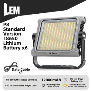 LEM | Super Bright Rechargeable Camping Lamp with Long Battery Life