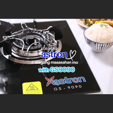 ASTRON GS-9090 Built-in Double Burner Gas Stove with Hob and