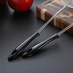 Vợt múc Topping trân châu vợt múc lẩu inox cán đỏ siêu bền siêu tiện lợi BIGBA