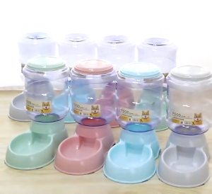 MeowMart 3.8L Pet Automatic Water Feeder Plastic Large-capacity Pet Feeder Dog Cat Drinking Bowl Pet Supplies