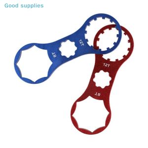EELHOE | Aluminum Alloy Bike Front Fork Cap Wrench High Precision Universal Fit Portable Bicycle Repair Tool for Outdoor Emergency Repair