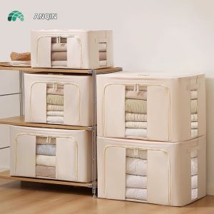 ANQIN | Oxford Cloth Wardrobe Organizer Storage Box