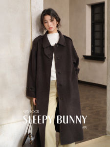 Retro Double Face Wool Coat