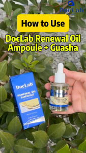 DocLab Renewal Oil Ampoule Made in Korea Korea Glow Skin Care for Anti-Aging Moistures & Hydration Suitable for Sensitive Skin Oil Ampoule Korea Moisturizer