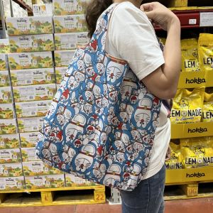 กระเป๋าซีรีส์การ์ตูนยักษ์ขนาดใหญ่ ที่ปรับปรุงใหม่ในปี 2021 กระเป๋าใส่ของใช้ในครัวเรือนแบบพับได้ กระเป๋าเดินทางแบบพกพา