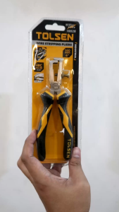 TOLSEN Wire Stripping Pliers (6") Industrial 10028 TPR Handle