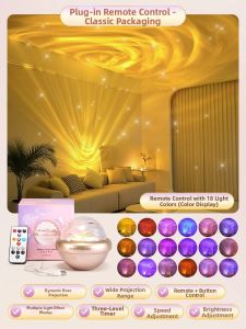 kufire | Star Projector Night Light with Sound