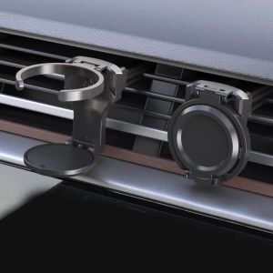 Car Air Vent Drink Cup Bottle Holder Foldable Auto Water Bottles Drink Rack Stand Multifunctional Car Coffee Cup Holder