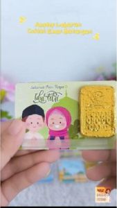 Amplop Lebaran Sedotan Coklat Emas Batangan Angpao Hari Raya Idul Fitri