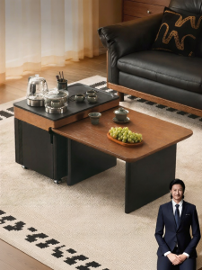 Vintage Style Coffee Table Mobile Side Table