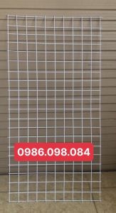 Tấm lưới sắt sơn tĩnh điện treo đồ treo phụ kiện kích thước 50x100cm