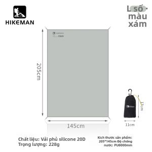 HIKEMAN | Bạt Dã Ngoại Chống Thấm Nhẹ