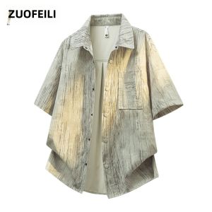 ZUOFEILI | Summer Lightweight Cool Breathable Stylish Casual Shirt