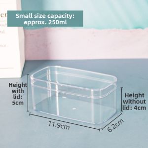 Transparent Plastic Disposable Cake Box