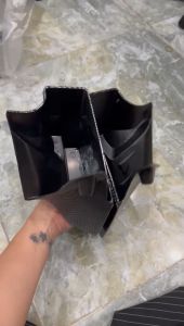 Cặp học đựng đồ 2 bên màu Cacbon xe Exciter 150