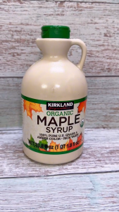 KIRKLAND – Bình 1 L – SI RÔ CÂY PHONG HỮU CƠ / CANADA / Organic Maple Syrup
