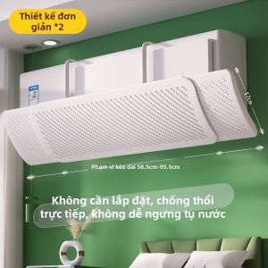 ASCOR | Bộ Chắn Gió Điều Hòa Cho Sau Sinh Phù Hợp Mọi Loại Cổng Xuất