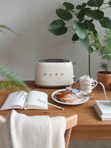 【SG In Stock✅】SMEG 2 Slice Toaster Simple toaster oven 50s Retro Style Aesthetic Home Breakfast Maker