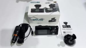 3 Camera Dash Cam W/ IR Night Vision Loop Recording & 2" IPS Screen 1080P  ， DVR recorder video recorder Vehicle DVR