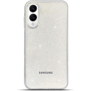 Glitter Clear Case For Samsung Galaxy S25 Edge S26 Ultra S24 Plus S23 FE S22 S21 A56 5G A36 A16 A06 A26 A55 A35 A25 Phone Cover