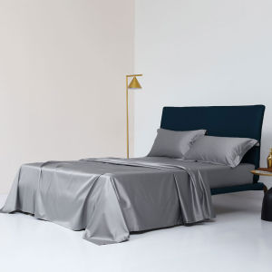 Pure Cotton Bed Sheet Single Piece 820TC 100% Match Horse Cotton 140 Thread Count a Class Satin Plain Color Home Use