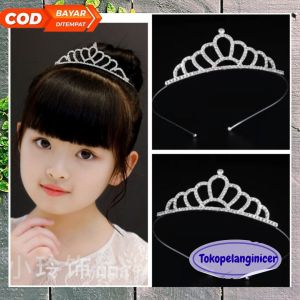 Mahkota Kecil- Little Crown - Mahkota Anak Mini - Mahkota Wisuda Bridesmaid-Bando Mahkota Kecil