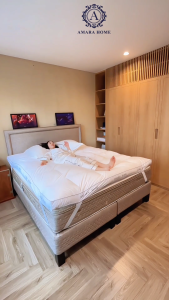 Topper Microgel AMARA Cao Cấp Siêu Êm Ái Chuẩn Khách Sạn 5*- Dày 8cm Làm Mềm Nệm Chống Thấm Nước