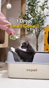 EZPET🐱【A Drop of Freshness - Eucalyptus Scent】Multipurpose Deodoriser Deodoran Deodorant Safe Formula Odor Removal