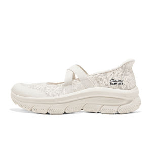 Skechers | Breathable Slip-On Mary Jane Ballet Shoe Thick Sole