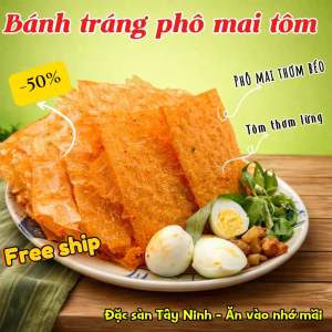 500g BÁNH TRÁNG PHÔ MAI TÔM ĐẶC SẢN TÂY NINH