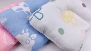 หมอนกันหัวแบน หมอนเด็กแรกเกิด หมอนรองศีรษะป้องกันศีรษะแบนสำหรับเด็กหมอนป้องกันแบนหมอนทารกหมอนนุ่มพรีเมี่ยมหมอนป้องกั