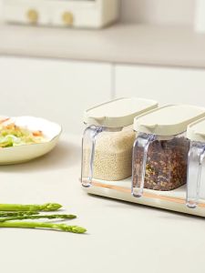 Magnetic Spice Container Spice Jar Seasoning Container Condiment Container Bekas Garam Gula Rempah Ratus 調味料 罐