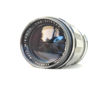 เลนส์มือหมุน Miranda Auto 135mm f3.5 Lens for Miranda Sensorex  Mount Bayonet Miranda