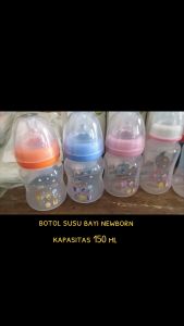 Baby Natural Milk Feeding Bottle 150 ML Botol Dot Susu Bayi Newborn Nipple Peristaltic Botol Susu Bayi Newborn Botol Susu Bayi Food Grade Newborn