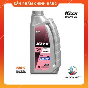 Dầu Nhớt Xe Tay Ga Kixx Ultra 4T Scooter 5w40 800ml Tổng Hợp HÀN QUỐC