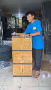 Lemari Plastik Serbaguna Tabitha Lemari Pakaian Besar Murah Kuat dan Awet